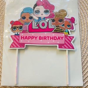 Lol cake topper